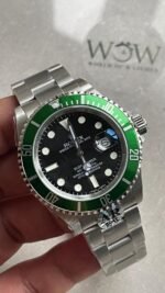 ARF FACTORY 1:1 Rolex Submariner “Kermit” 16610LV 904L SS Black Dial SH3135 - Image 3