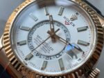 Twf FACTORY 1:1 Rolex Skydweller SS/RG best edition white dial - Image 6