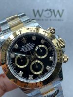 BTF Factory 1:1 Rolex Daytona 116503 904L YG/SS Black Dial A4130 - Image 6