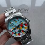 Clean FACTORY 1:1 Rolex Oyster Perpetual 41mm 124300 cele bration 904L SS Bubbles Dial VR3230