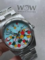 Clean FACTORY 1:1 Rolex Oyster Perpetual 41mm 124300 cele bration 904L SS Bubbles Dial VR3230 - Image 2