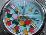 Clean FACTORY 1:1 Rolex Oyster Perpetual 41mm 124300 cele bration 904L SS Bubbles Dial VR3230 - Image 5
