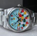 Clean FACTORY 1:1 Rolex Oyster Perpetual 41mm 124300 cele bration 904L SS Bubbles Dial VR3230 - Image 7