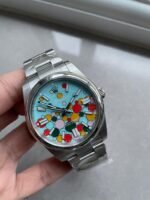 Clean FACTORY 1:1 Rolex Oyster Perpetual 41mm 124300 cele bration 904L SS Bubbles Dial VR3230 - Image 3