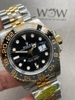 Clean Factory 1:1 Rolex GMT-Master II 126713 ZOMBIE 904L YG/SS Black Dial Dots DD3285 CHS - Image 3