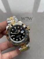 Clean Factory 1:1 Rolex GMT-Master II 126713 ZOMBIE 904L YG/SS Black Dial Dots DD3285 CHS