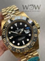 Clean Factory 1:1 Rolex GMT-Master II 126718 904L YG Black Dial Dots DD3285 CHS - Image 4