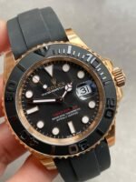CLEAN FACTORY 1:1 Rolex Yacht-Master 40mm 126655 RG Black Dial VR3235 - Image 5