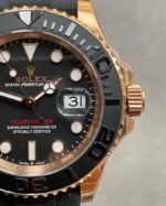 CLEAN FACTORY 1:1 Rolex Yacht-Master 40mm 126655 RG Black Dial VR3235 - Image 4