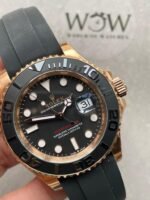 CLEAN FACTORY 1:1 Rolex Yacht-Master 40mm 126655 RG Black Dial VR3235 - Image 2
