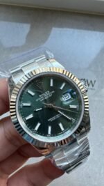 VSF Factory 1:1 Rolex DateJust 36 SS 126234 Best Edition 904L Steel Green Dial VS3235 - Image 2