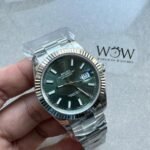 VSF Factory 1:1 Rolex DateJust 36 SS 126234 Best Edition 904L Steel Green Dial VS3235