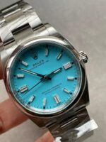 Clean Factory 1:1 Rolex Oyster Perpetual 126000 36mm Best Edition 904L Steel Tiffany Blue Dial VR3230 - Image 4