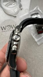 Clean Factory 1:1 Rolex Daytona 116519 904L SS Black Dial A4130 - Image 6