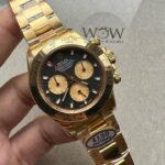 YG factory 1:1 Rolex Clean Daytona 116508 904L YG Black Dial A4130