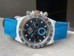 diw factory 1:1 Rolex DIW Factory Daytona NTPT Carbon fibre Blue Strap - Image 7