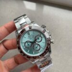 QF Factory 1:1 Rolex Daytona 126506 Best Edition 904L Steel Ice Blue Dial SA4131