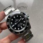 CLEAN FACTORY 1:1 Rolex Submariner 124060LN 904L SS Black Dial VR3230