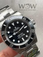 CLEAN FACTORY 1:1 Rolex Submariner 124060LN 904L SS Black Dial VR3230 - Image 2