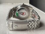 Rolex DateJust Men “wimbledon”SS Grey textured Dial Roman Markers - Image 9