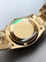 EWF Factory 1:1 Rolex Day Date 40 YG 904L Steel Best Edition Green Dial A3255 - Image 6