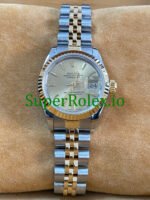 Rolex Lady-Datejust 26MM Yellow Gold Champagne Index Dial Ref.69173 - Image 2