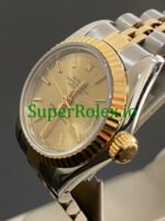 Rolex Lady-Datejust 26MM Yellow Gold Champagne Index Dial Ref.69173 - Image 5