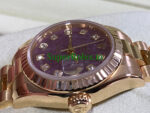 Rolex Lady-Datejust 26 Yellow Gold Rubelite Diamond Dial Ref.179178 - Image 4