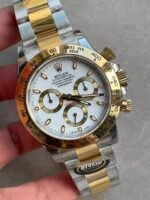 BTF factory 1:1 Rolex Daytona 116523 SS 904L & Yellow Gold White Dial A4130 - Image 2