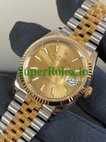 Rolex Datejust 36 Yellow Gold Champagne Index Dial Ref.126233 - Image 4