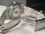 Rolex DateJust Men “wimbledon”SS Grey textured Dial Roman Markers - Image 8
