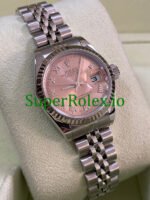 Rolex Lady-Datejust 26MM Steel Pink Roman Dial Ref.79174 - Image 4