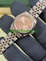 Rolex Lady-Datejust 26MM Steel Pink Roman Dial Ref.79174 - Image 3