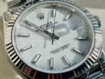 SS VS Factory 1:1 Rolex DateJust 41 Best Edition 904L Steel White Dial - Image 11