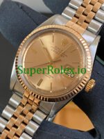 Rolex Datejust 36 Steel and Everose Gold Rose Index Dial Ref.1601 - Image 3