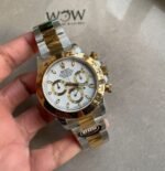BTF factory 1:1 Rolex Daytona 116523 SS 904L & Yellow Gold White Dial A4130 - Image 3