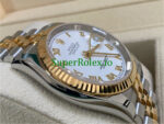 Rolex Datejust 36 Steel and Yellow Gold White Roman Dial Ref.116233 - Image 5