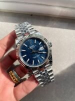 VSF Factory 1:1 Rolex DateJust 41 SS Best Edition 904L Steel Blue Textured Dial