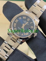 Rolex Datejust 31 Steel and White Gold Blue Roman Dial Ref.278274 - Image 3