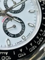 CLEAN FACTORY 1:1 Rolex Daytona 116500 PANDA Best Edition CF 904L SS Case and Bracelet White Dial - Image 3