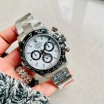CLEAN FACTORY 1:1 Rolex Daytona 116500 PANDA Best Edition CF 904L SS Case and White Dial
