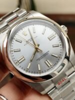 EW FACTORY 1:1 Rolex OYSTER PERPETUAL SILVER DIAL 41MM Asian A3230 - Image 2