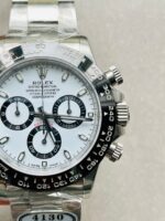 CLEAN FACTORY 1:1 Rolex Daytona 116500 PANDA Best Edition CF 904L SS Case and Bracelet White Dial - Image 4