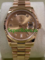 Rolex Day-Date 36MM Yellow Gold Diamond Dial Ref.118238 - Image 2