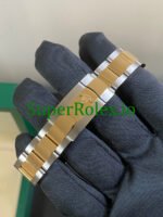 Rolex Datejust 36 Yellow Gold Mother of Pearl Diamond Dial Ref.126233 - Image 7