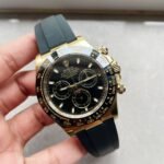 Clean factory 1:1 Rolex Daytona Best Edition 904L Steel Black Dial A4130