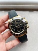 Clean factory 1:1 Rolex Daytona Best Edition 904L Steel Black Dial A4130
