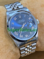 Rolex Datejust 36 Steel Blue Roman Dial Ref.16200 - Image 4