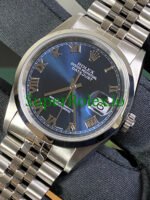 Rolex Datejust 36 Steel Blue Roman Dial Ref.16200 - Image 3
