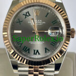 Rolex Datejust 41 Steel and Everose Gold Ref.126331